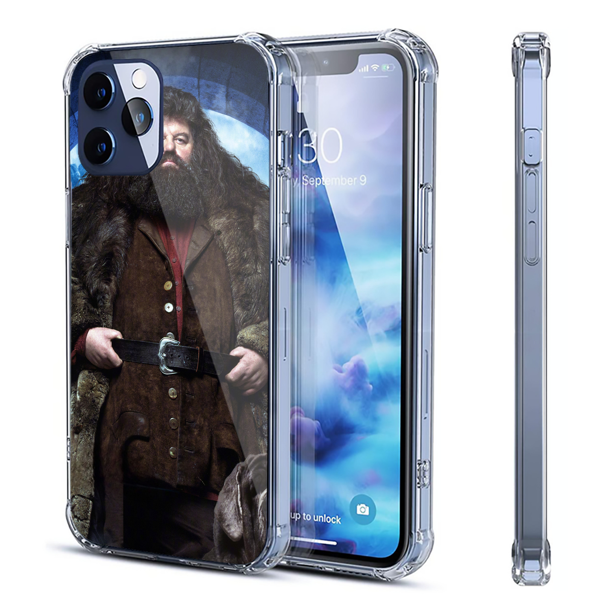 （画像用） Harry Potter ハリー・ポッターシリーズ 【iPhone 12シリーズ対応】透明スマホケース（クリアソフトケース）